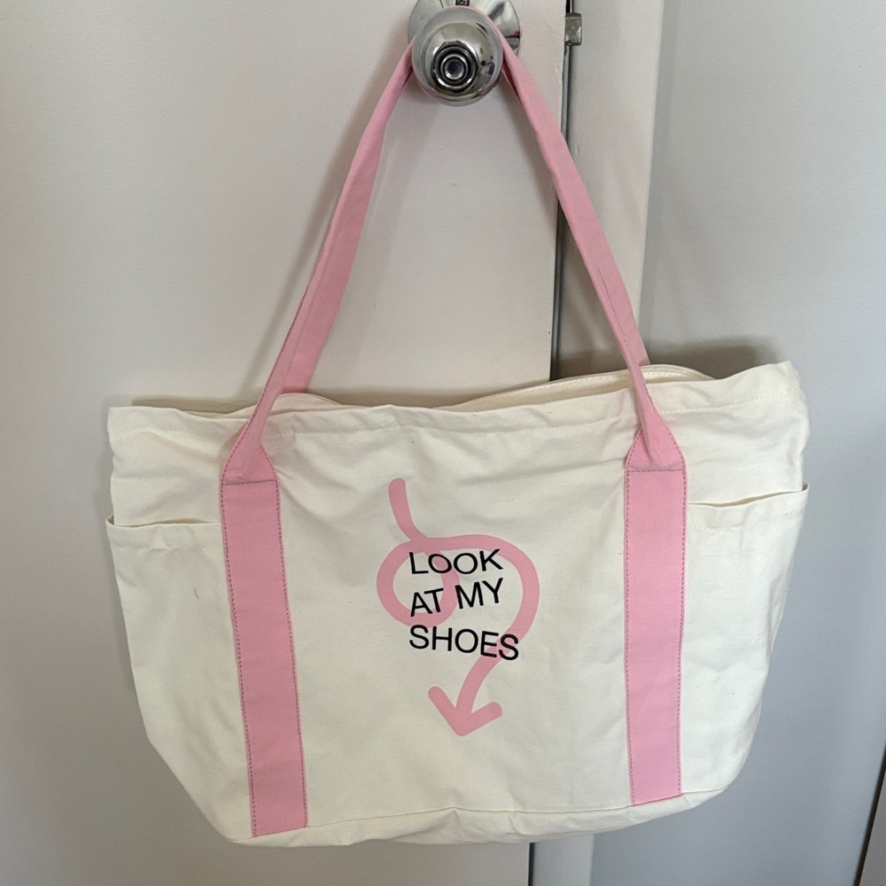 DSW “Look At My Shoes” Canvas Tote Bag
